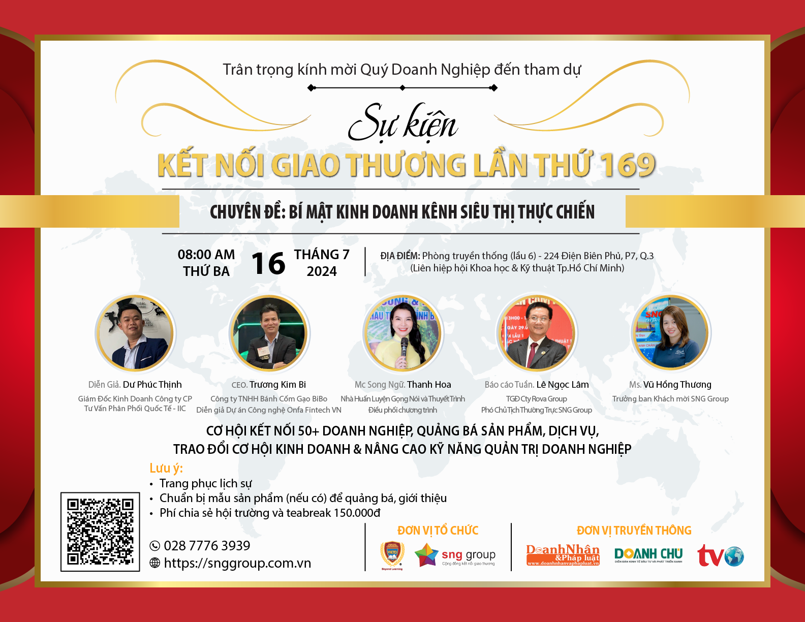 SNG Group Kết Nối Giao Thương - Lần Thứ 169